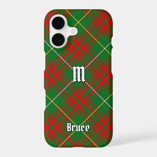 Clan Bruce Hunting Tartan Case-Mate iPhone Case (Back)