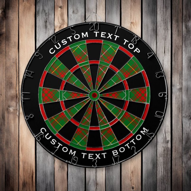 Clan Bruce Hunting Tartan Dart Board (Creator Uploaded)