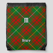 Clan Bruce Hunting Tartan Drawstring Bag