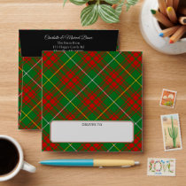 Clan Bruce Hunting Tartan Envelope