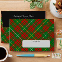 Clan Bruce Hunting Tartan Envelope