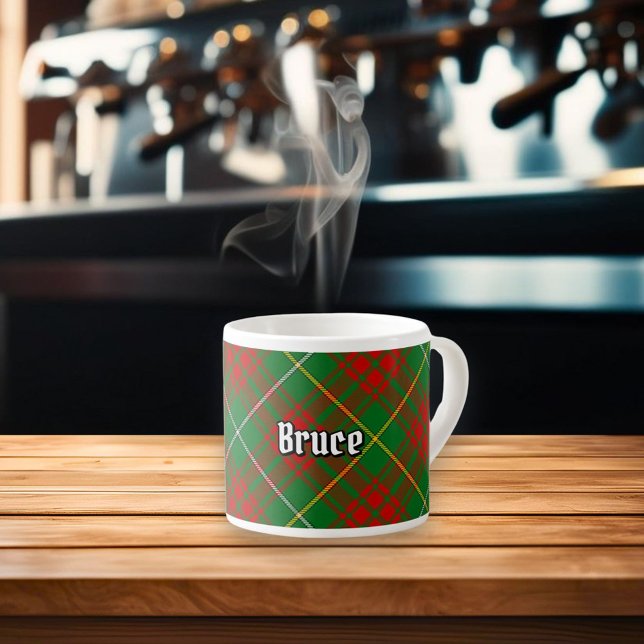 Clan Bruce Hunting Tartan Espresso Cup (Creator Uploaded)