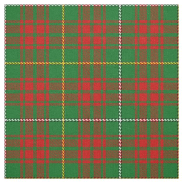 Clan Bruce Hunting Tartan Fabric (Swatch)