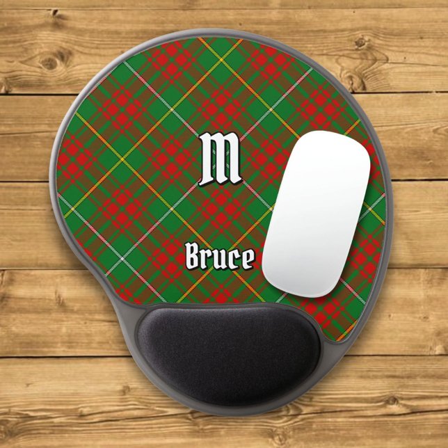 Clan Bruce Hunting Tartan Gel Mouse Pad (Creator Uploaded)
