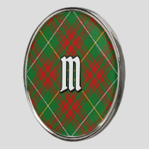 Clan Bruce Hunting Tartan Golf Ball Marker