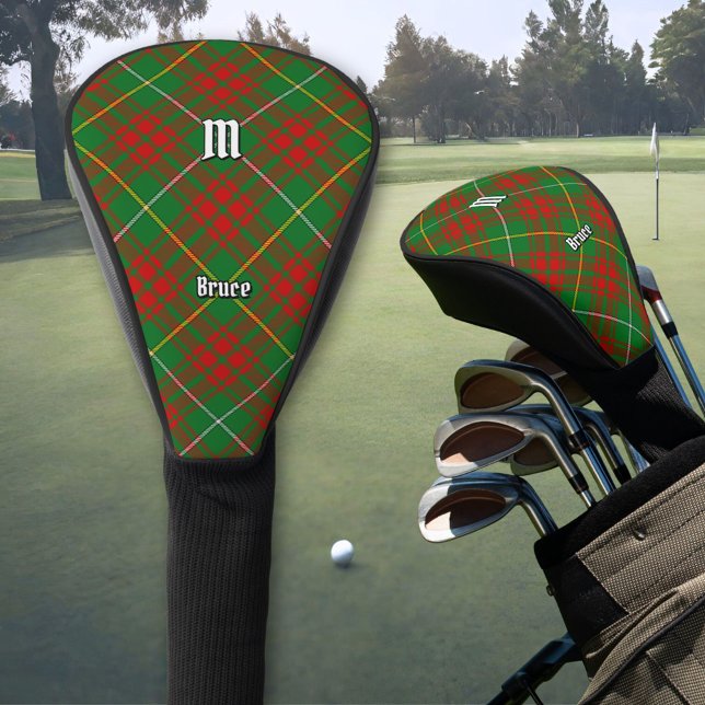 Clan Bruce Hunting Tartan Golf Head Cover (Creator Uploaded)