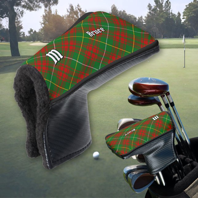 Clan Bruce Hunting Tartan Golf Head Cover (Creator Uploaded)