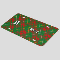 Clan Bruce Hunting Tartan License Plate