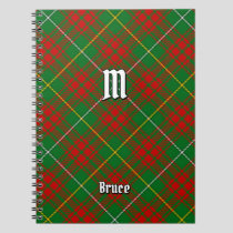 Clan Bruce Hunting Tartan Notebook