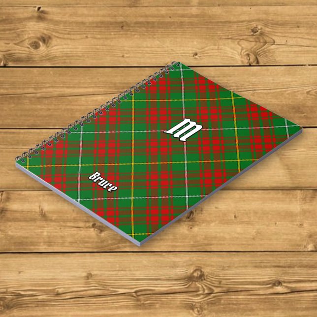 Clan Bruce Hunting Tartan Notebook (Creator Uploaded)
