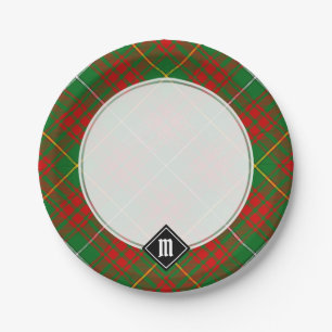 Clan Bruce Hunting Tartan Paper Plates