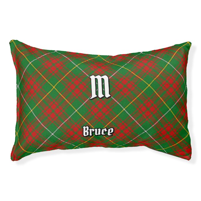 Clan Bruce Hunting Tartan Pet Bed (Front)