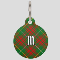 Clan Bruce Hunting Tartan Pet ID Tag