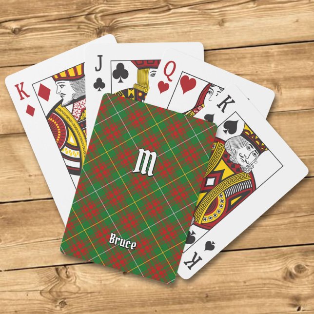 Clan Bruce Hunting Tartan Poker Cards (Creator Uploaded)