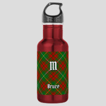 Clan Bruce Hunting Tartan Stainless Steel Water Bottle