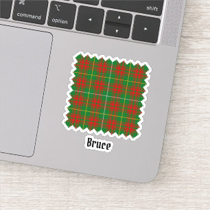 Clan Bruce Hunting Tartan Sticker