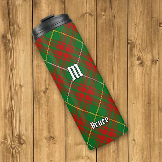Clan Bruce Hunting Tartan Thermal Tumbler (Creator Uploaded)