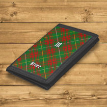 Clan Bruce Hunting Tartan Trifold Wallet