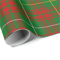 Clan Bruce Hunting Tartan Wrapping Paper