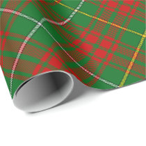 Clan Bruce Hunting Tartan Wrapping Paper