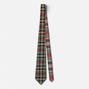 Clan Bruce Of Kinnaird Tartan Neck Tie