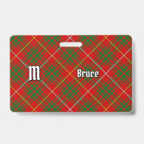 Clan Bruce Tartan Badge