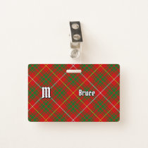 Clan Bruce Tartan Badge