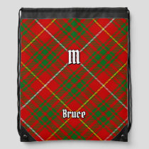 Clan Bruce Tartan Drawstring Bag