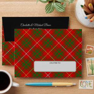 Clan Bruce Tartan Envelope