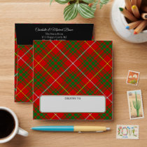 Clan Bruce Tartan Envelope