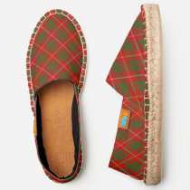 Clan Bruce Tartan Espadrilles