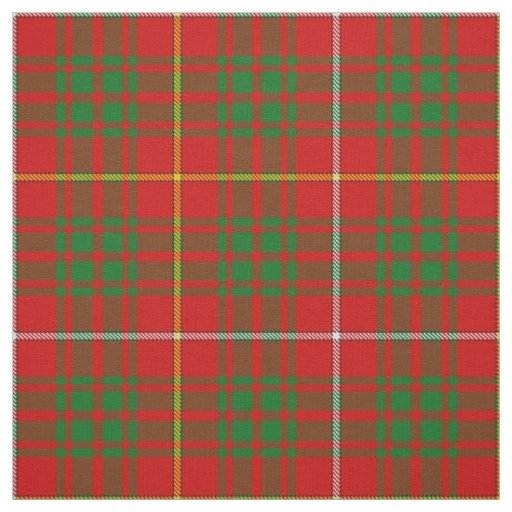 Clan Bruce Tartan Fabric