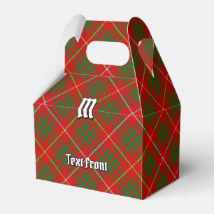 Clan Bruce Tartan Favor Boxes