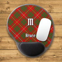 Clan Bruce Tartan Gel Mouse Pad