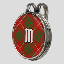 Clan Bruce Tartan Golf Hat Clip