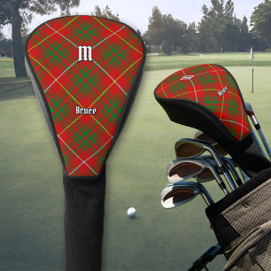 Clan Bruce Tartan Golf Head Cover