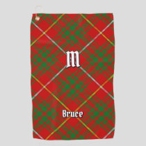 Clan Bruce Tartan Golf Towel