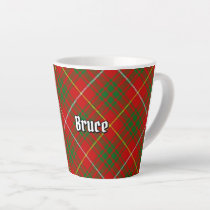 Clan Bruce Tartan Latte Mug