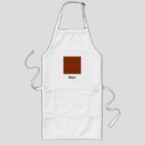 Clan Bruce Tartan Long Apron