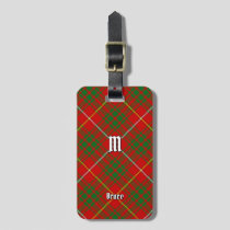 Clan Bruce Tartan Luggage Tag