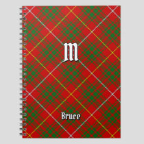 Clan Bruce Tartan Notebook