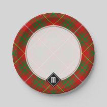 Clan Bruce Tartan Paper Plates