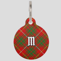 Clan Bruce Tartan Pet ID Tag