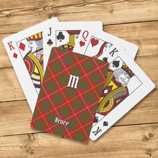 Clan Bruce Tartan Poker Cards (Creator Uploaded)