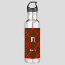 Clan Bruce Tartan Stainless Steel Water Bottle