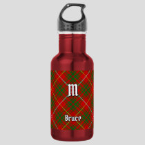Clan Bruce Tartan Stainless Steel Water Bottle