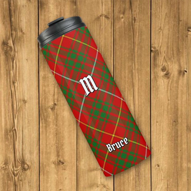 Clan Bruce Tartan Thermal Tumbler (Creator Uploaded)