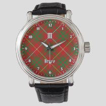 Clan Bruce Tartan Watch