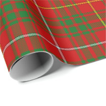 Clan Bruce Tartan Wrapping Paper