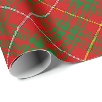 Clan Bruce Tartan Wrapping Paper